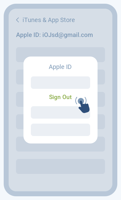 Sign out